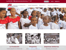Tablet Screenshot of fundacionmeridional.org